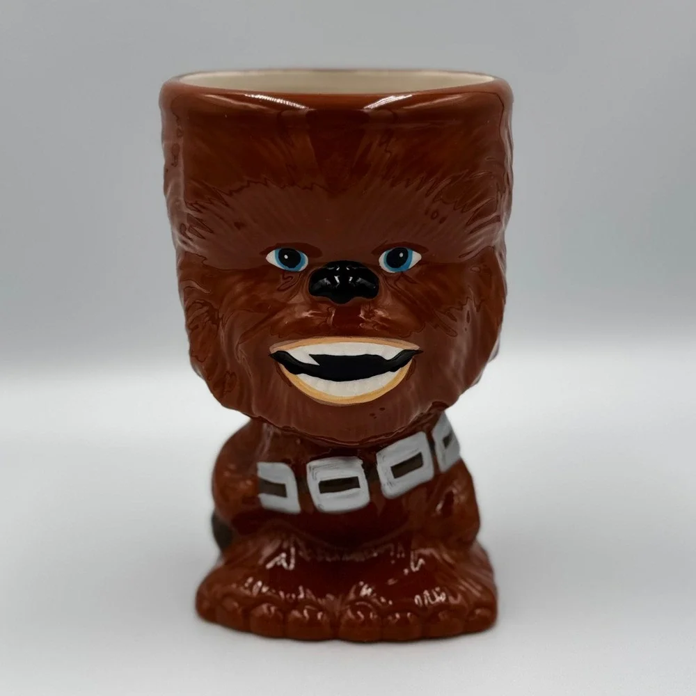 Star Wars Chewbacca 6" Ceramic Goblet/Mug - Collectible - BRAND NEW! - Picture 1 of 6
